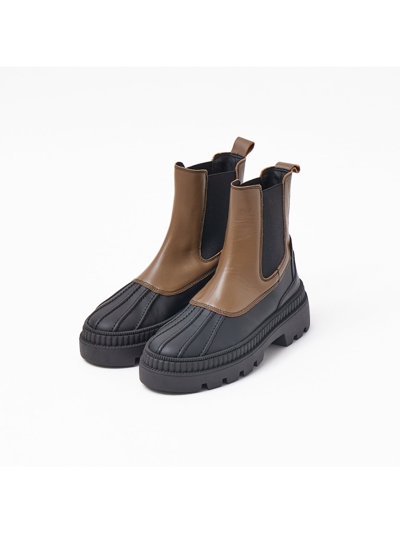 【SALE／20%OFF】●REMME サイドゴアハンティングブーツ 「NAPAKA」CHU-FAS Au BANNISTER オゥ・バニスター シューズ・靴 ブーツ ブラック カーキグリーン【RBA_E】【送料無料】[ Fashion]｜ABAHOUSE ONLINE
