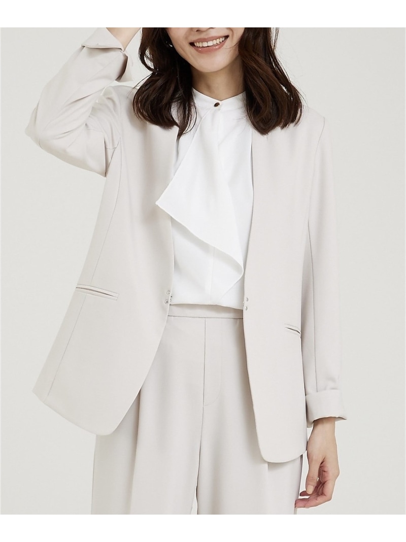 【SALE／10%OFF】【WEB Domani掲げる】【エニデイカセット】否色つや上衣 abahouse mavie アバハウス マヴィ ジャケット・アウター 否色つや上衣 黒いこと 白いこと 薄墨色【RBA_E】【貨物輸送無料】[ Fashion]