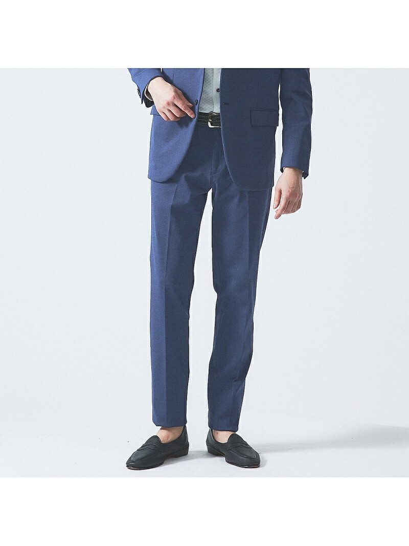 【SALE／30%OFF】【セットアップ対応】2WAY ポンチ シャンブレー スラックス ABAHOUSE LASTWORD アバハウス パンツ スラックス・ドレスパンツ ネイビー ブラウン【RBA_E】【送料無料】[ Fashion]