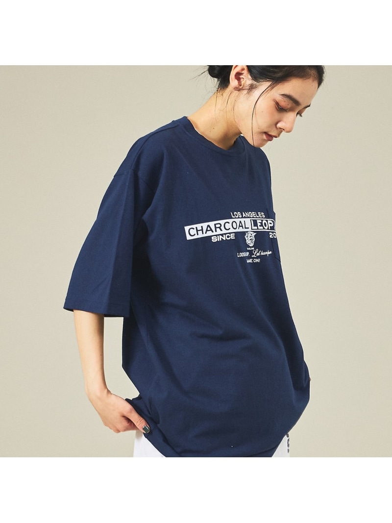 【Americana/アメリカーナ*ORIGINAL Charcoal/オリジナ Rouge vif la cle ルージュ・ヴィフ ラクレ トップス カットソー・プルオーバー 米国海軍 白いこと【貨物輸送無料】[ Fashion]