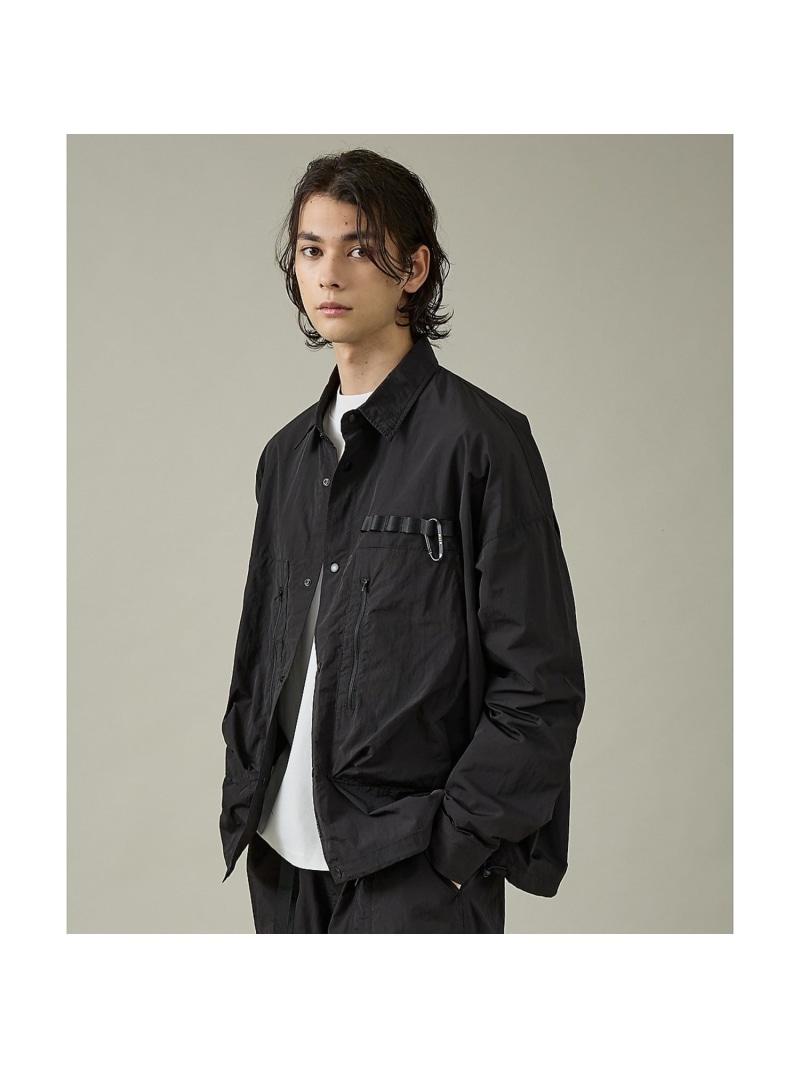 【NoiR / ノワール】NW25001 Connect Shirts / コネ ABAHOUSE LASTWORD アバハウス トップス シャツ・ブラウス ブラック【送料無料】[ Fashion]