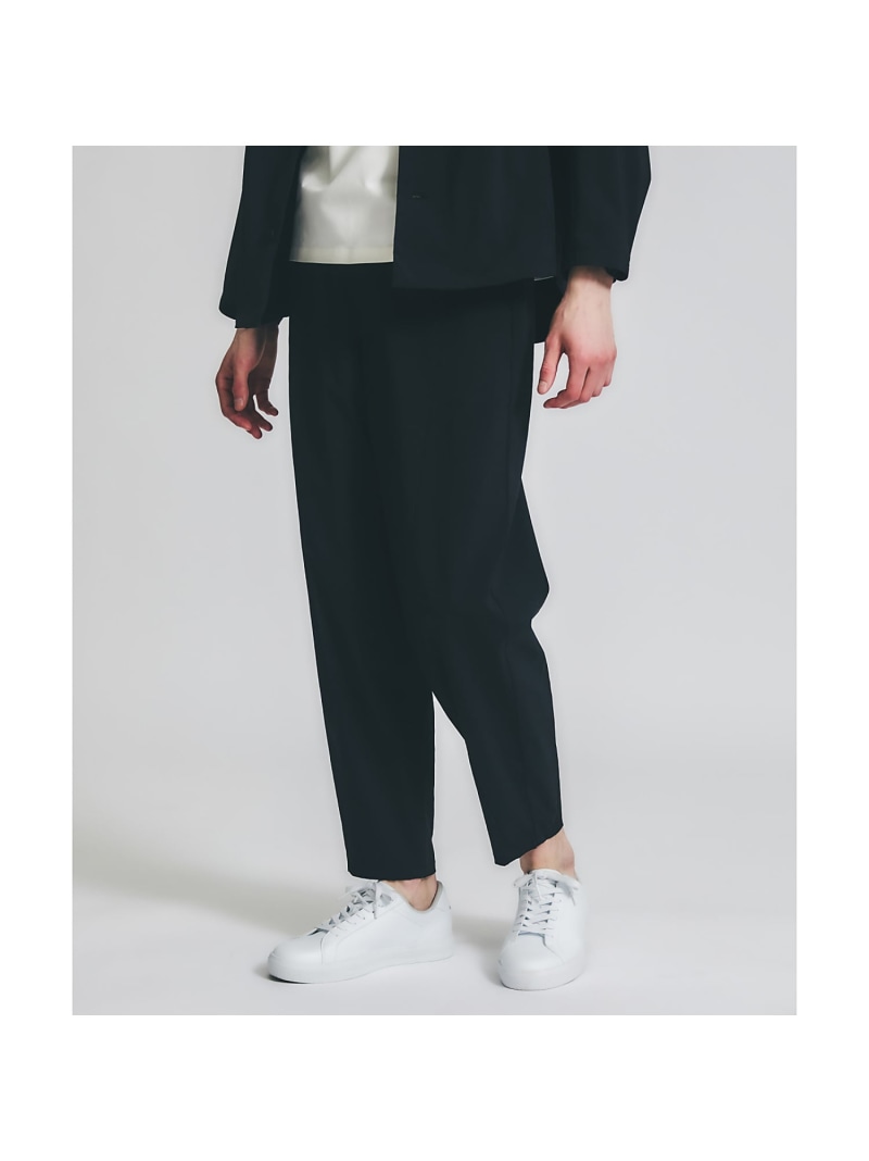 【SALE／20%OFF】【セットアップ対応】TUCK&DARTS ワイドテーパードパンツ ABAHOUSE LASTWORD アバハウス パンツ その他のパンツ ブラック ベージュ【RBA_E】【送料無料】[ Fashion]｜ABAHOUSE ONLINE