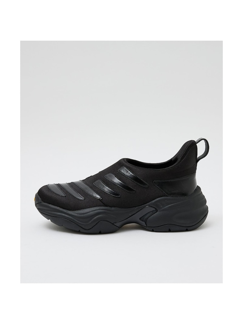 【Vibram/ヴィブラムソール】ハンズフリースニーカー 金 BANNISTER オゥ・バニスター シューズ・靴 スニーカー  サクラ色 黒いこと【貨物輸送無料】[ Fashion]