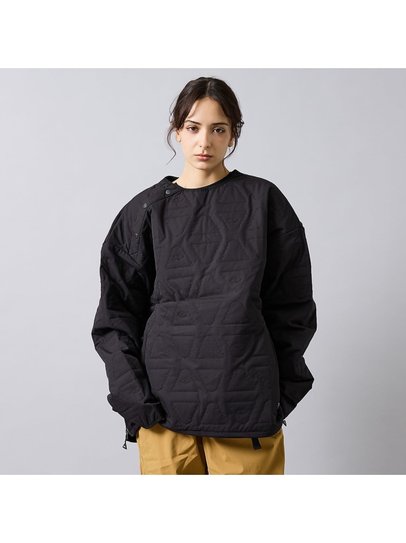 【POLER/ポーラー】CYCLOPS QUILTED CREW/キルティング/ ABAHOUSE LASTWORD アバハウス ジャケット・アウター マウンテンパーカー ブラック【送料無料】[ Fashion]