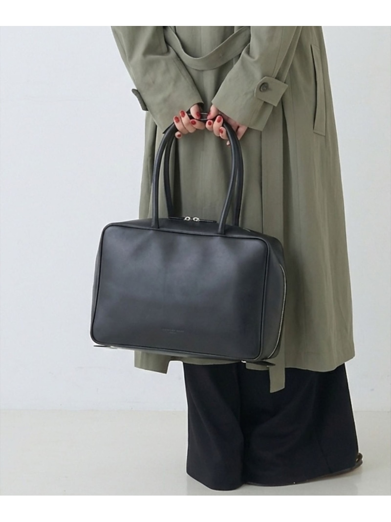【The Bagmati/ザ バグマティ】スクエアボストントートバッグ Rouge vif la cle ルージュ・ヴィフ ラクレ バッグ トートバッグ ブラック ブラウン【送料無料】[ Fashion]