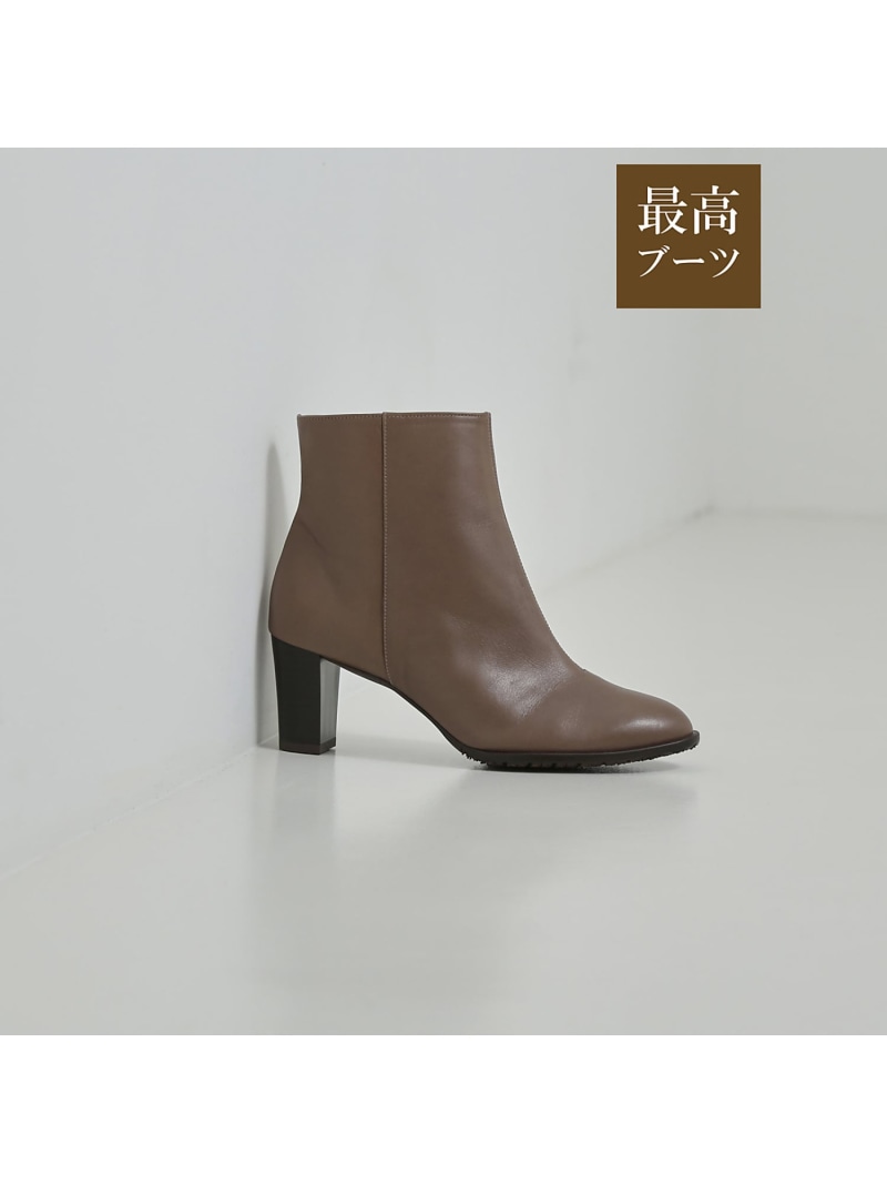 【SALE／40%OFF】【最高ブーツ/ 6.5cmヒール】ラウンドトゥブーツ Au BANNISTER オゥ・バニスター シューズ・靴 ブーツ ホワイト グレー ブラック【RBA_E】【送料無料】[ Fashion]