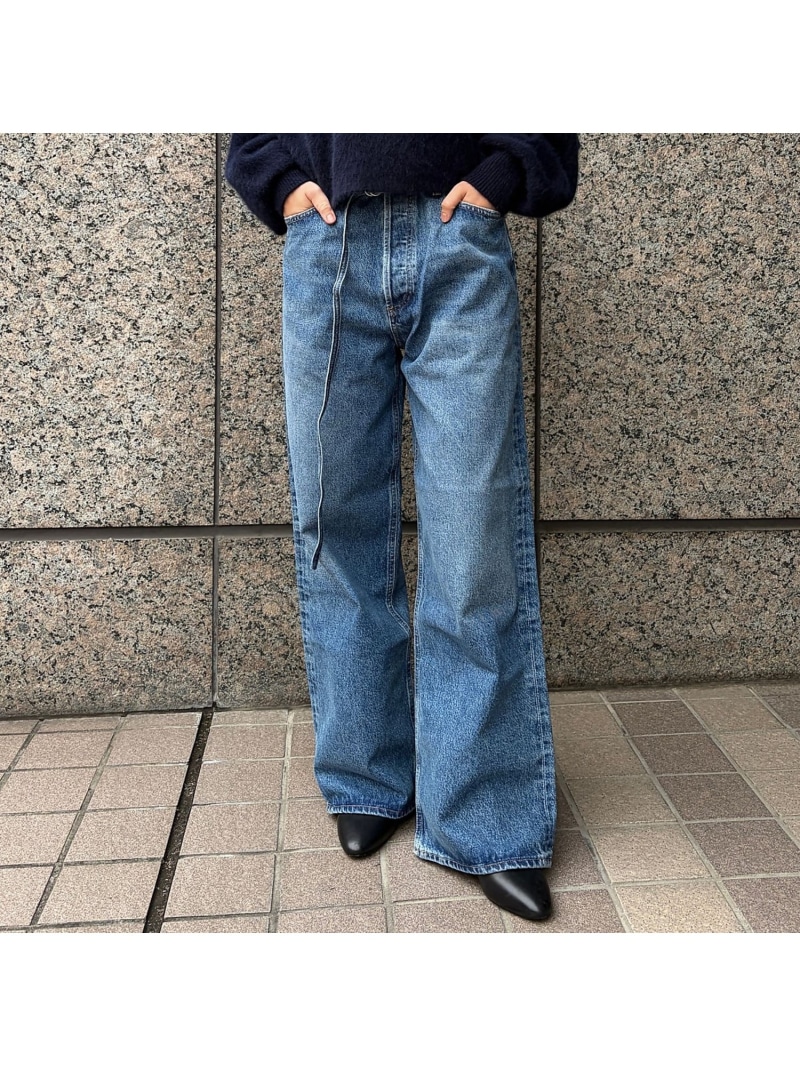 【SALE／20%OFF】【AGOLDE/エーゴールドイー】EMMI JEAN IN INTUITION Rouge vif la cle ルージュ・ヴィフ ラクレ パンツ ジーンズ・デニムパンツ ブルー【RBA_E】【送料無料】[ Fashion]