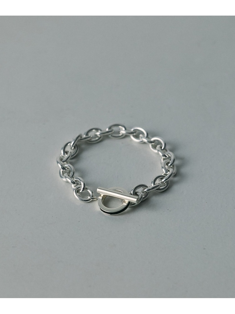 【UNISEX】TOGGLE CLASP BLACELET / トグルクラスプ ABAHOUSE LASTWORD アバハウス 佩び物・ウォッチ ブレスレット・バングル しろがね色【貨物輸送無料】[ Fashion]