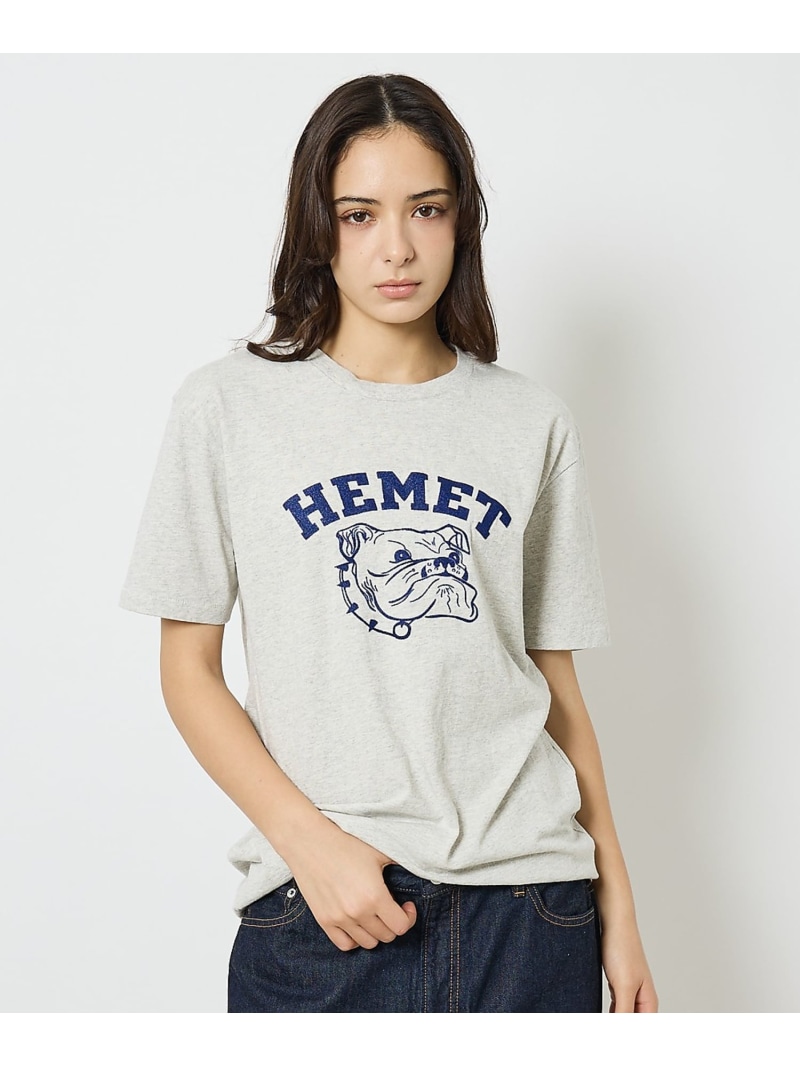【MIXTA/ミクスタ 】HEMET / Tシャツ / ユニセックス【予約】 ABAHOUSE LASTWORD アバハウス トップス カットソー・Tシャツ ホワイト ピンク ネイビー【先行予約】*【送料無料】[ Fashion]