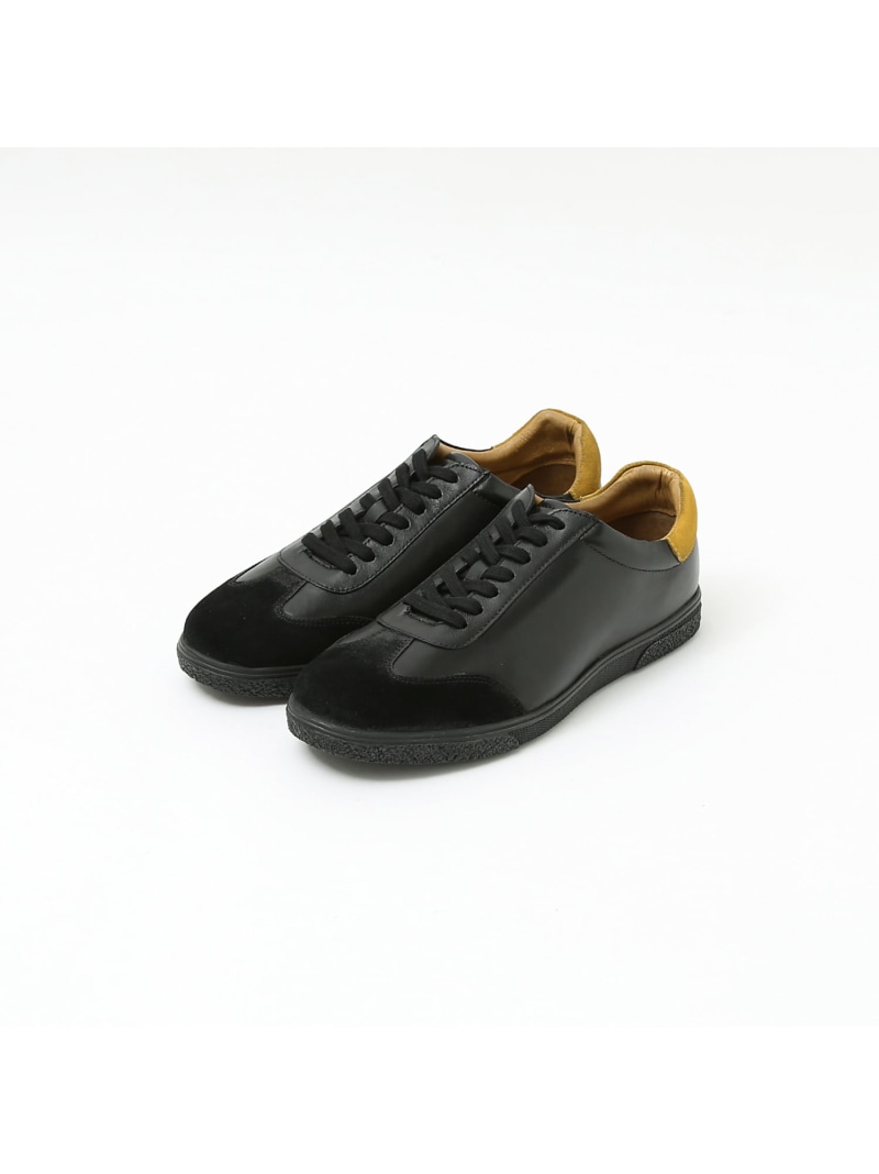 【SALE／20%OFF】【一部店舗+WEB限定】ジャーマントレーナー スニーカー alfredoBANNISTER アルフレッド・バニスター シューズ・靴 スニーカー ネイビー ブラック ホワイト【RBA_E】【送料無料】[ Fashion]