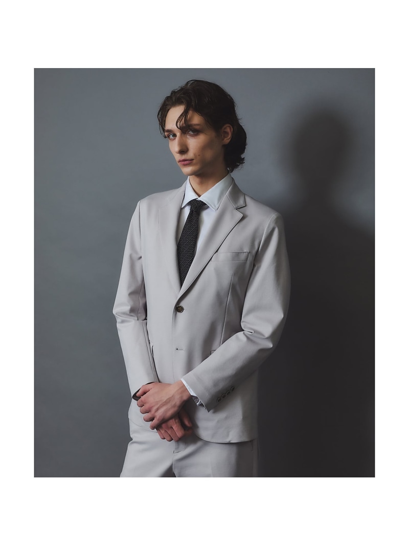 【SALE／30%OFF】【セットアップ対応】コットンコンプレッシャー ジャケット DESIGNWORKS デザインワークス ジャケット・アウター テーラードジャケット・ブレザー ブラウン ネイビー【RBA_E】【送料無料】[ Fashion]｜ABAHOUSE ONLINE