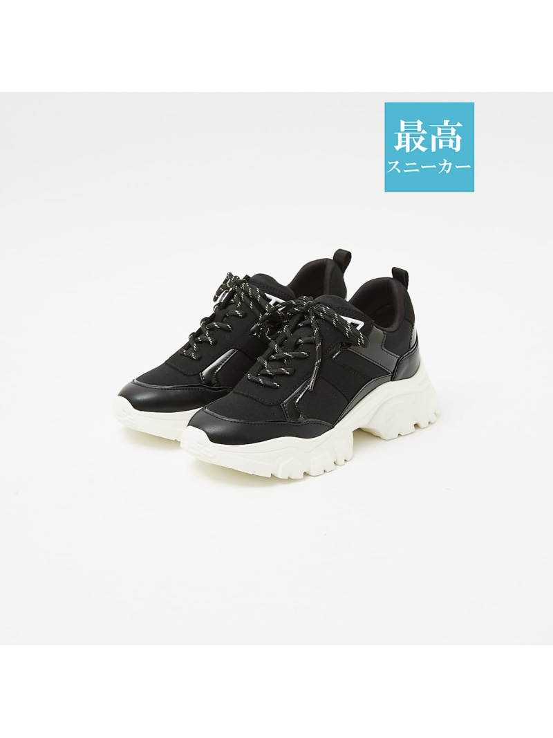 【SALE／20%OFF】【最高スニーカー】ダッドスニーカー Au BANNISTER オゥ・バニスター シューズ・靴 スニーカー ブラック シルバー ホワイト【RBA_E】【送料無料】[ Fashion]