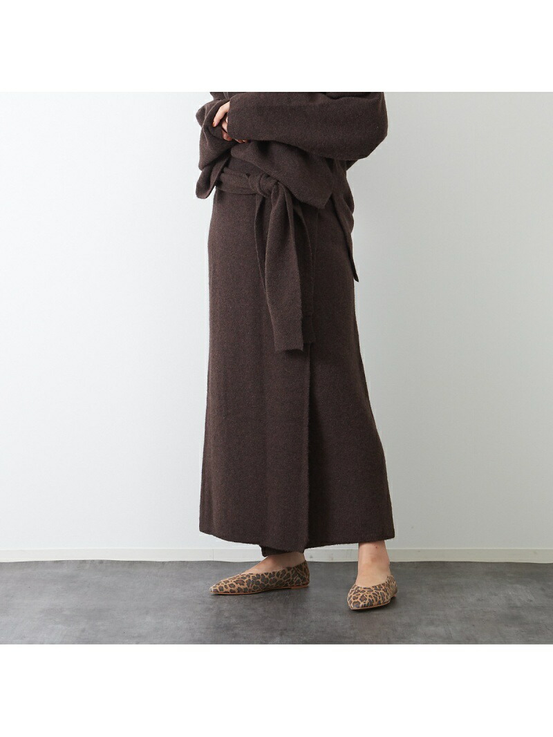 送料込 楽天市場 Rakuten Fashion Sale 30 Off ヤク混ニットラップスカート Rouge Vif La Cle ルージュ ヴィフ ラクレ スカート ロングスカート ブラウン パープル Rba E 送料無料 Abahouse Online 楽天カード分割 Language4you Com