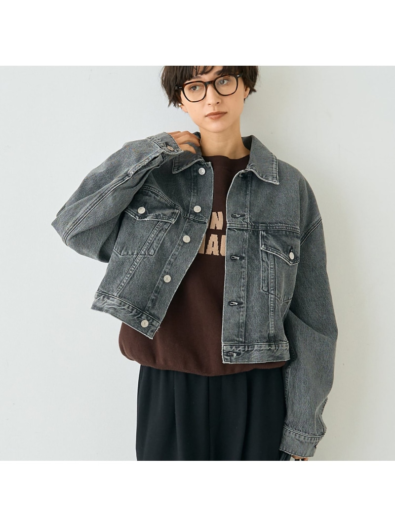 【AGOLDE/エーゴールドイー】PALMER JACKET IN SPIRI Rouge vif la cle ルージュ・ヴィフ ラクレ ジャケット・アウター デニムジャケット ブラック【送料無料】[ Fashion]
