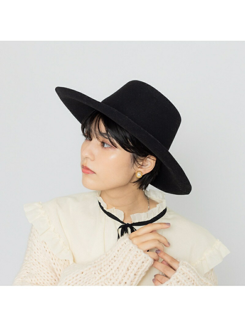 【SALE／25%OFF】【La Maison de Lyllis】FAUCHOハット Rouge vif la cle ルージュ・ヴィフ ラクレ 帽子 ハット ホワイト ブラック【RBA_E】【送料無料】[ Fashion]｜ABAHOUSE ONLINE
