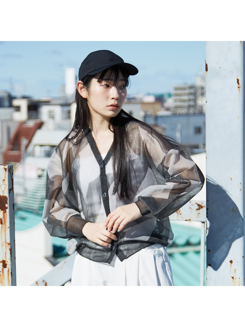 楽天市場】【SALE／20%OFF】シアー2WAYロゴカーデ＜ハンド