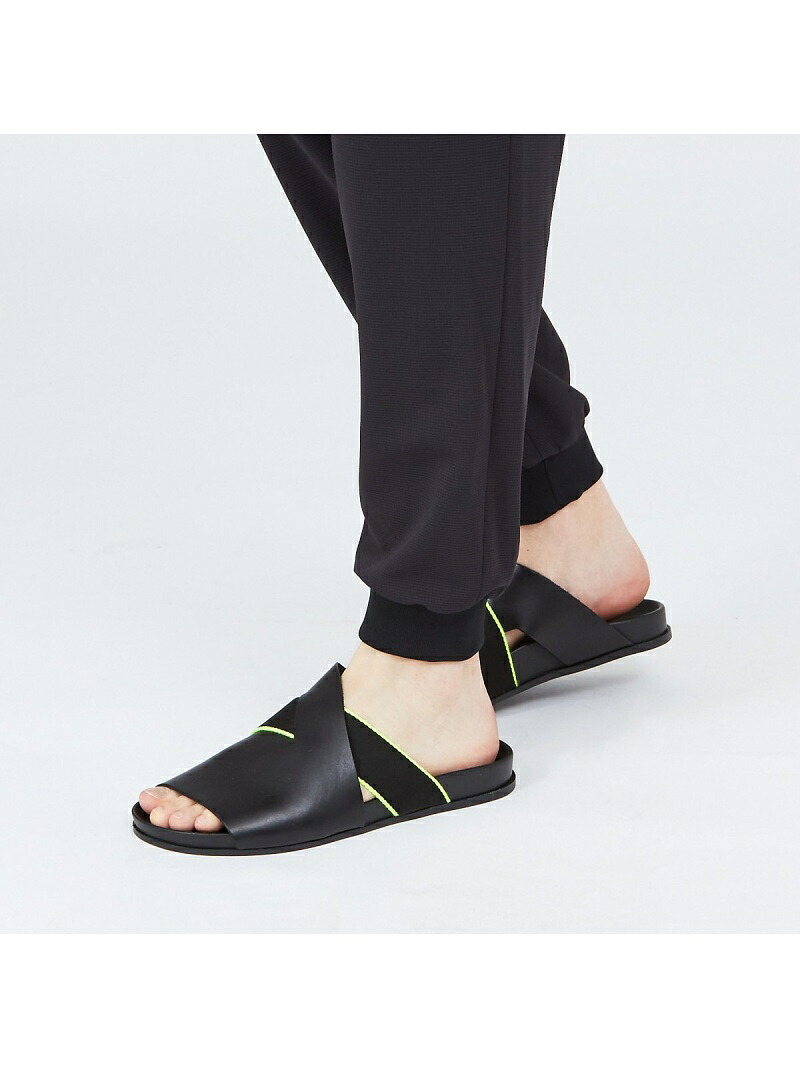 【SALE／50%OFF】【販売店舗限定】フットベット レザーサンダル alfredoBANNISTER アルフレッド・バニスター シューズ・靴 サンダル ブラック【RBA_E】【送料無料】[ Fashion]