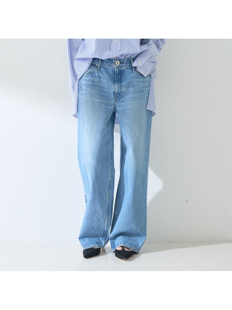upper hights/THE NIECE MID-RISE ブルー main image 1