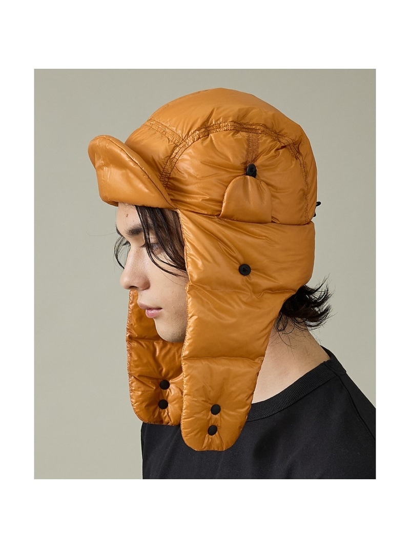 【NANGA/ナンガ】MOUNTAIN LODGE DOWN EAR FLAP ABAHOUSE LASTWORD アバハウス 帽子 ハット ブラウン ブラック オレンジ【送料無料】[ Fashion]｜ABAHOUSE ONLINE