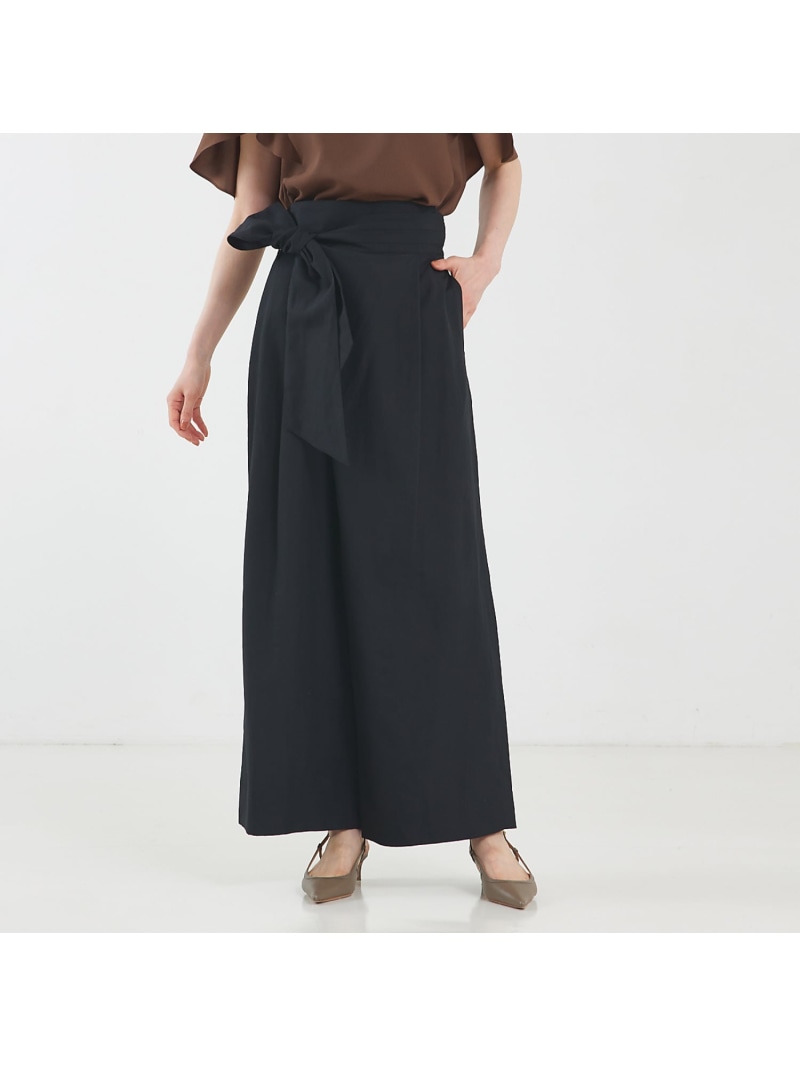 楽天市場】コットンリネンラップパンツ／かぐれ（kagure） : 丸井