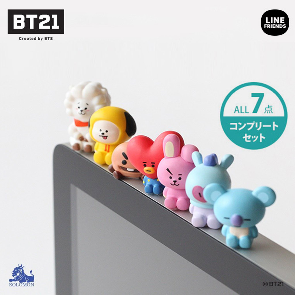 【楽天市場】BT21 公式 モニターフィギュア コンプリートセット（7