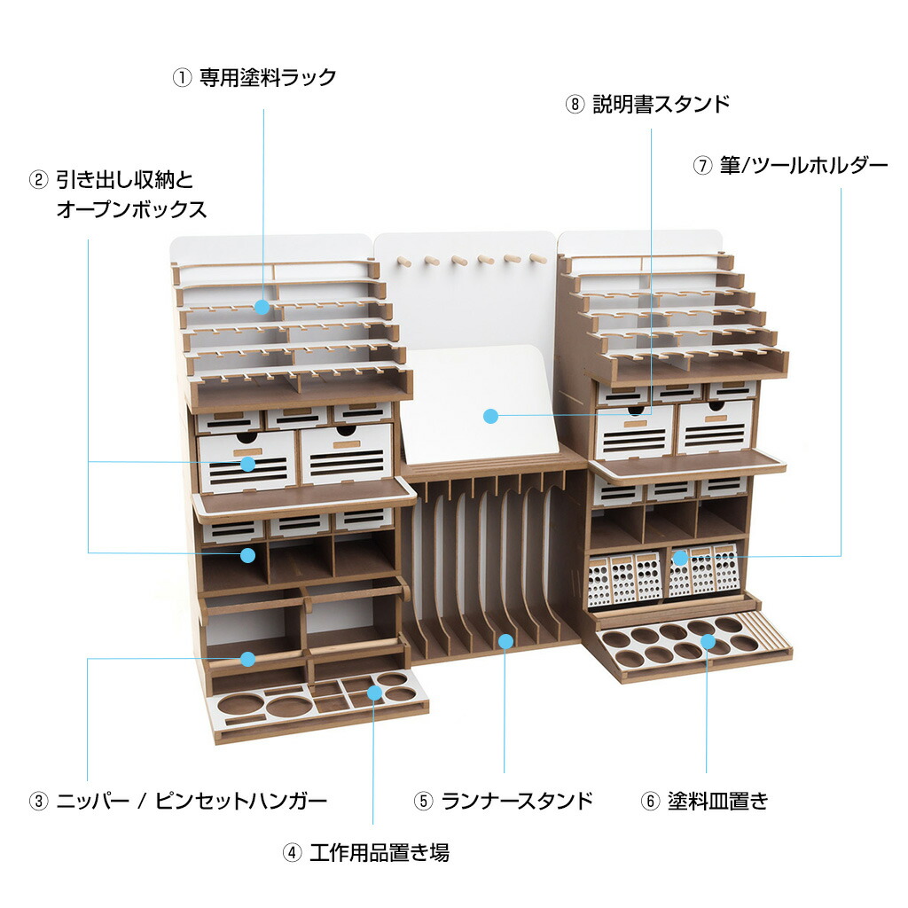 プラモデル専用 ディザイン構想高閣 Arttystation Symphony シンホニー 充実の保管気力 プラモデル 棚 模型 物の具 収納 合わせる 間 収納 やり方台 玉案 プラモデル 絵具 キャビネット プラモデル装具収納 ガンプラ棚 おすすめ 著書 ステイション プラモデル棚