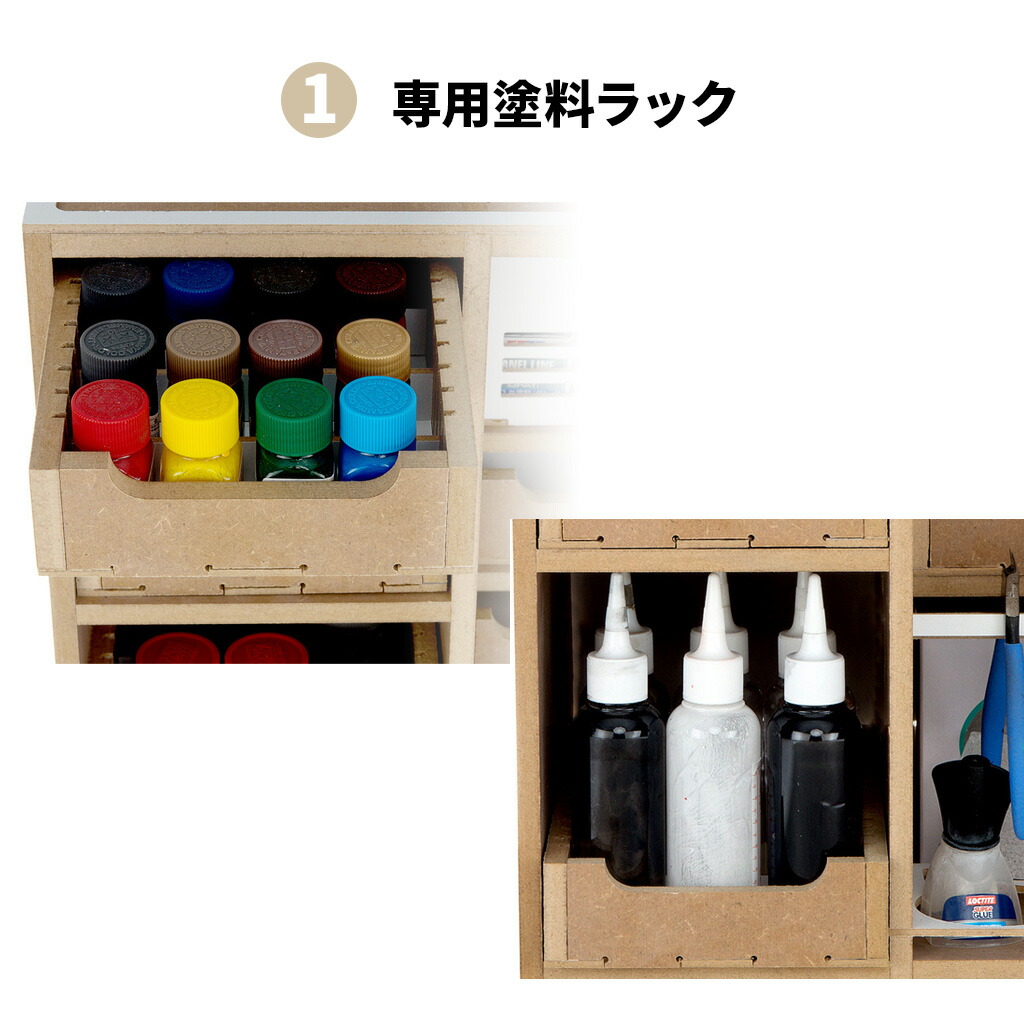 予約 プラモデル専用 組立式作業棚 Arttystation プラモデル Piccolo ピッコロ 狭いスペースの収納 棚 プラモデル 棚 飾り棚 模型 工具 収納 整理 部屋 収納 作業台 デスク プラモデル 塗料 飾り棚 プラモデル道具収納 ガンプラ棚 おすすめ ワーク ステーション