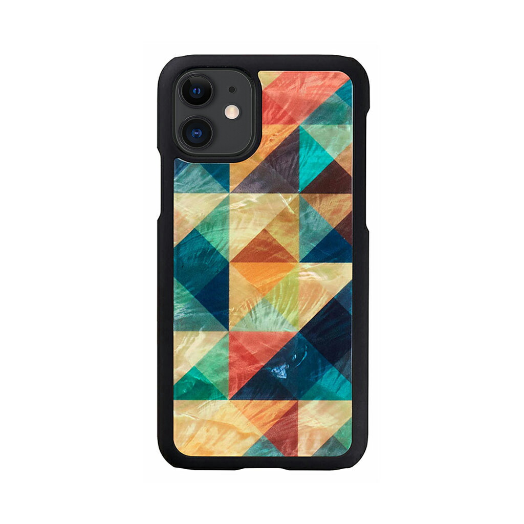 楽天市場 Iphone 11 ケース 天然貝ケース Mosaic アイキンス モザイク 6 1インチ アイフォン 背面 カバー スマホケース アビィニューヨーク