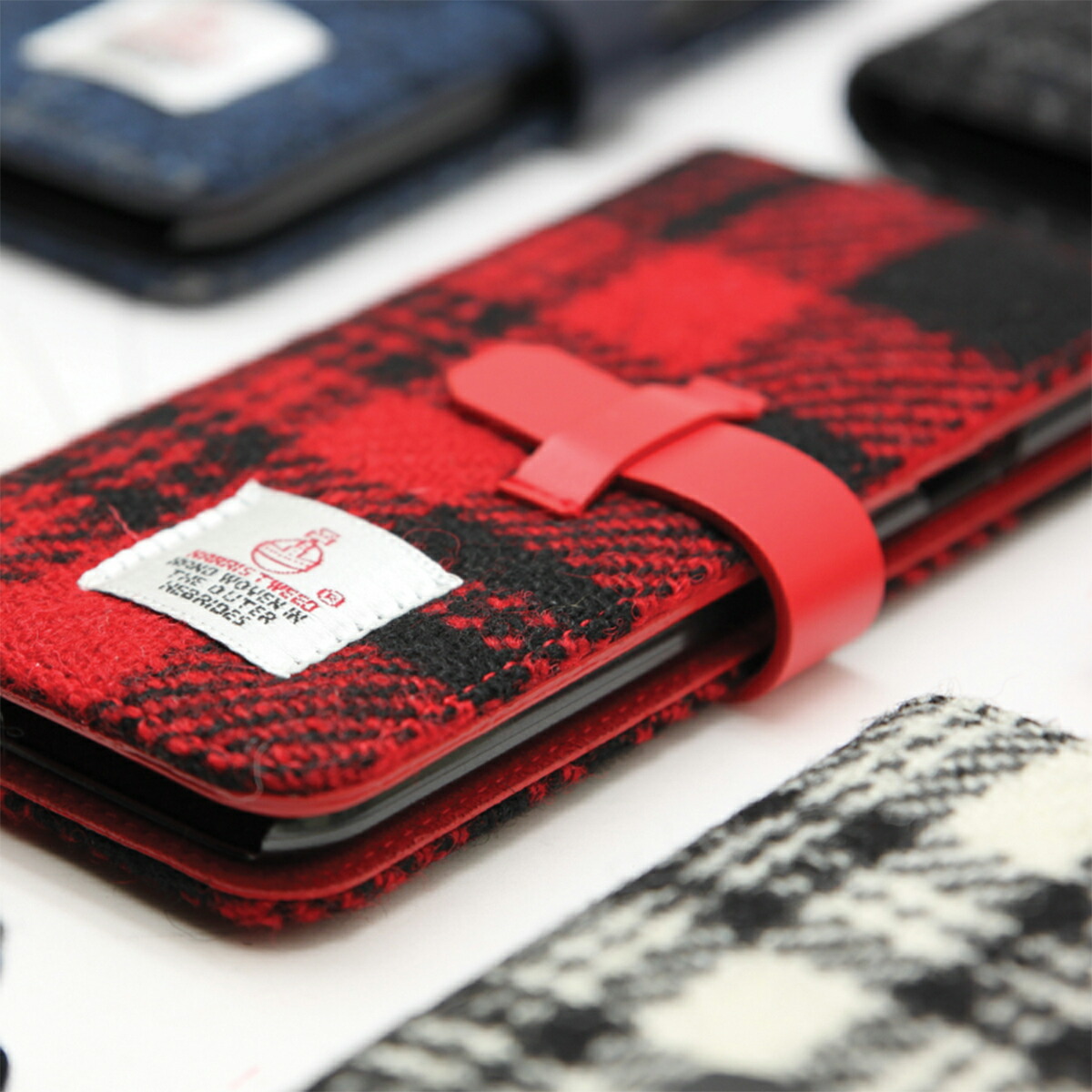 激安単価で 楽天市場 Iphone6s Plus 6 Plus ケース 手帳型 Slg Desig Harris Tweed Diary エスエルジーデザイン ハリスツイードダイアリー アイフォン スマホケース 本革 レザー ツイード 高品質 ブラック レッド グレー ホワイト 黒 赤 白 アビィニューヨーク 高い