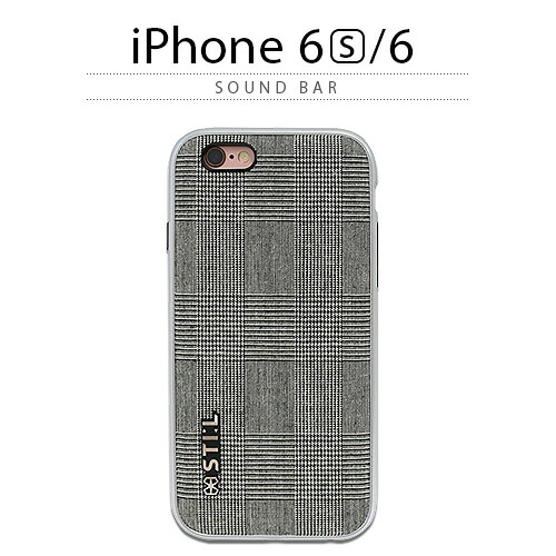楽天市場 Iphone6s ケース Sti L Sound Bar スティール サウンドバー グレー チェック スピーカー スマホケース Iphone6s Iphone6splus Iphoneカバー おしゃれ 人気 通販 かわいい 可愛い アイフォン6s アイホン6s アビィニューヨーク