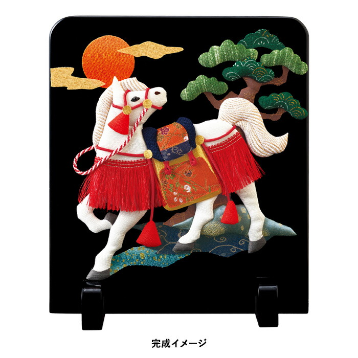 押し絵、、タペストリー、額飾り、「2026年丙午獅子舞」 2026年 干支「午年」特集｜株式会社さくらほりきり