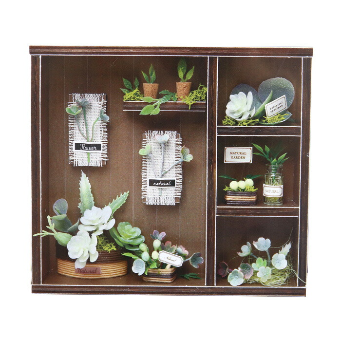 楽天市場 ミニチュアハウス 坂の上の花屋さん ミニチュアキット Ntr 55 手芸用品のabcクラフト