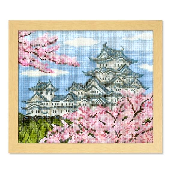 クロスステッチ完成品　フレメ 楽天市場】クロスステッチ キット 初心者 フレメ 手芸 【樹上の