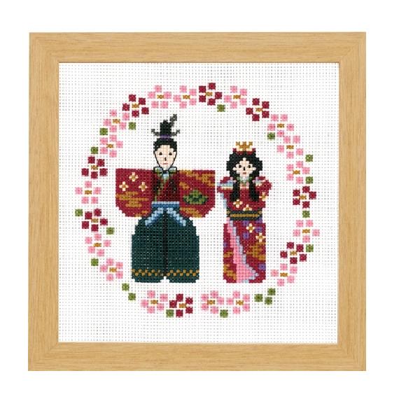 楽天市場】刺繍 刺しゅうキット オリムパス うさぎ雛 7473