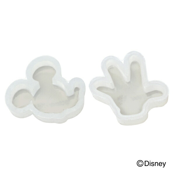 楽天市場 ディズニー ミニシリコンモチーフセット ミッキー ハンド Licd 11 メール便 宅配便可 手芸用品のabcクラフト