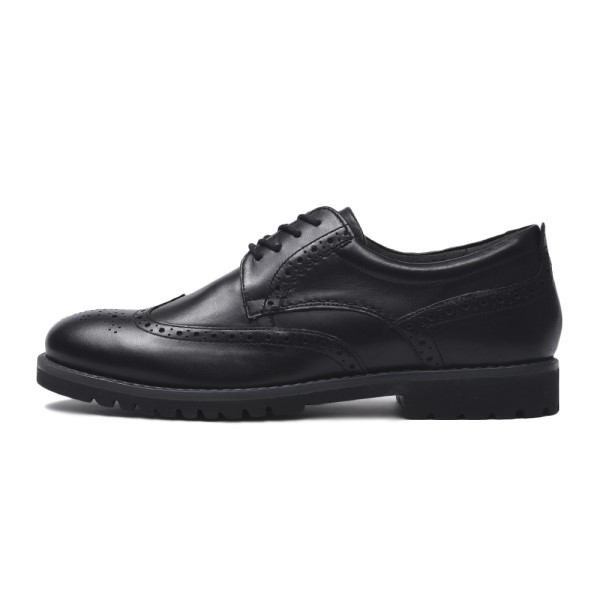 rockport marshall wingtip black