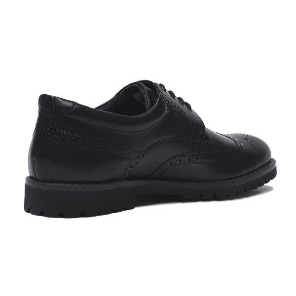 rockport marshall wingtip black