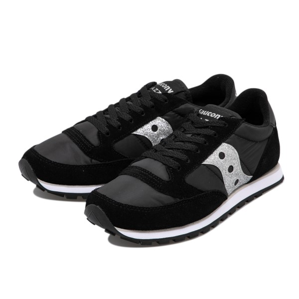 saucony jazz black silver