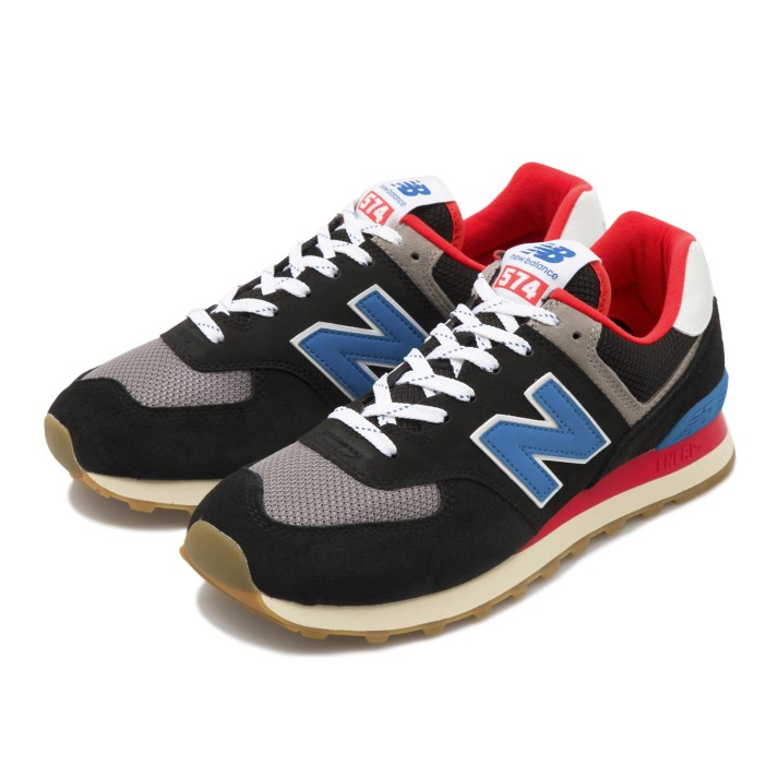 楽天市場 New Balance ニューバランス スニーカー Ml574sov D Abc Mart限定 Bk Bl Sov Abc Mart 楽天市場店