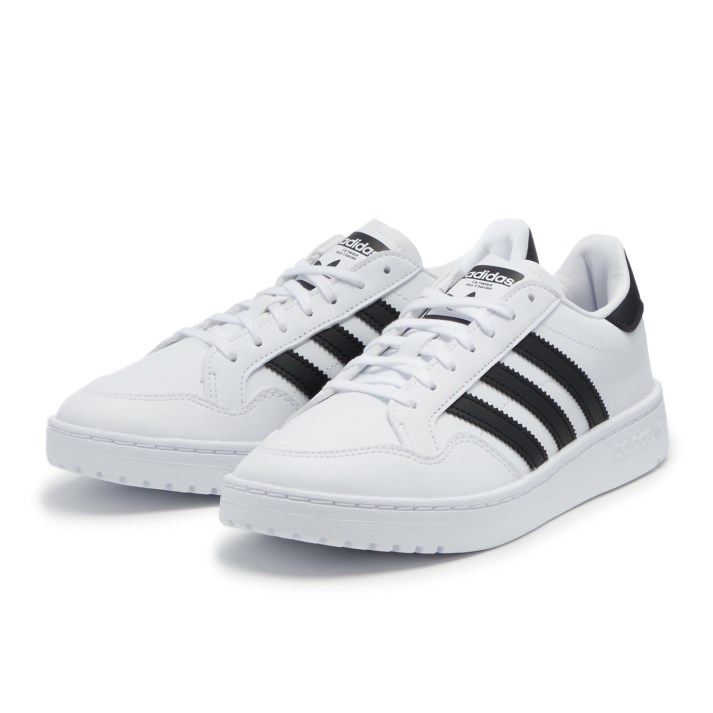 楽天市場 レディース Adidas アディダス Team Court J チームコート Ef6815 Abc Mart限定 Wht Blk Wht Abc Mart楽天市場店