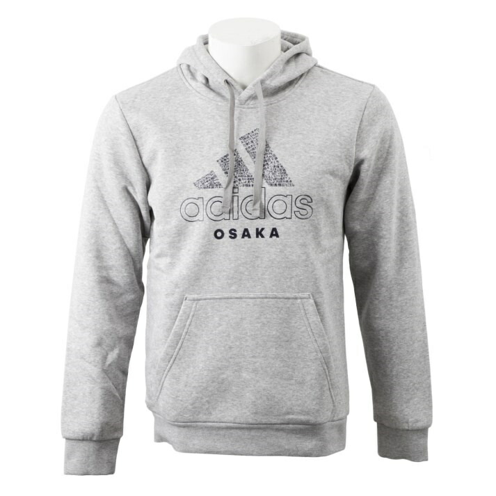 楽天市場 Adidas ウェア アディダス M Kc Hoodie Osk 大阪 スクロール パーカー Gk4670 Gry Abc Mart楽天市場店