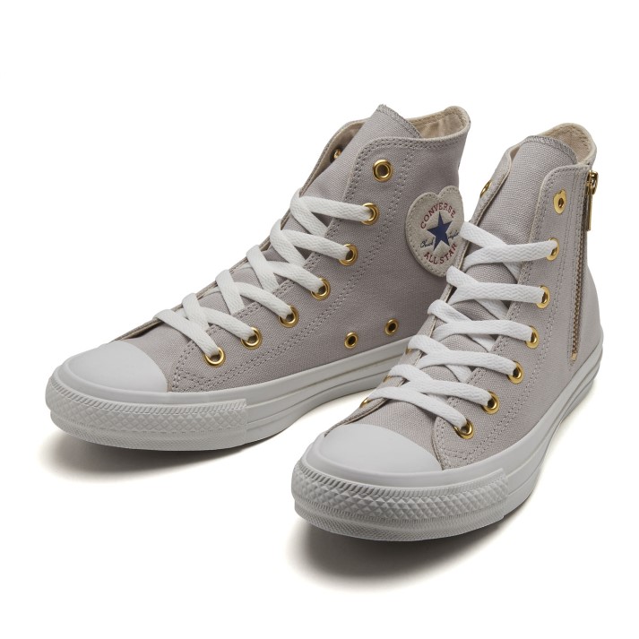 楽天市場 レディース Converse コンバース スニーカー All Star Heartpatch Z Hi オールスター ハートパッチ Z ハイ Abc Mart限定 Icegray Abc Mart楽天市場店