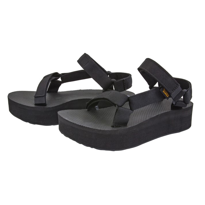 レディース テバ W FLATFORM UNIVERSAL フラットフォーム ユニバーサル T1008844 BLK