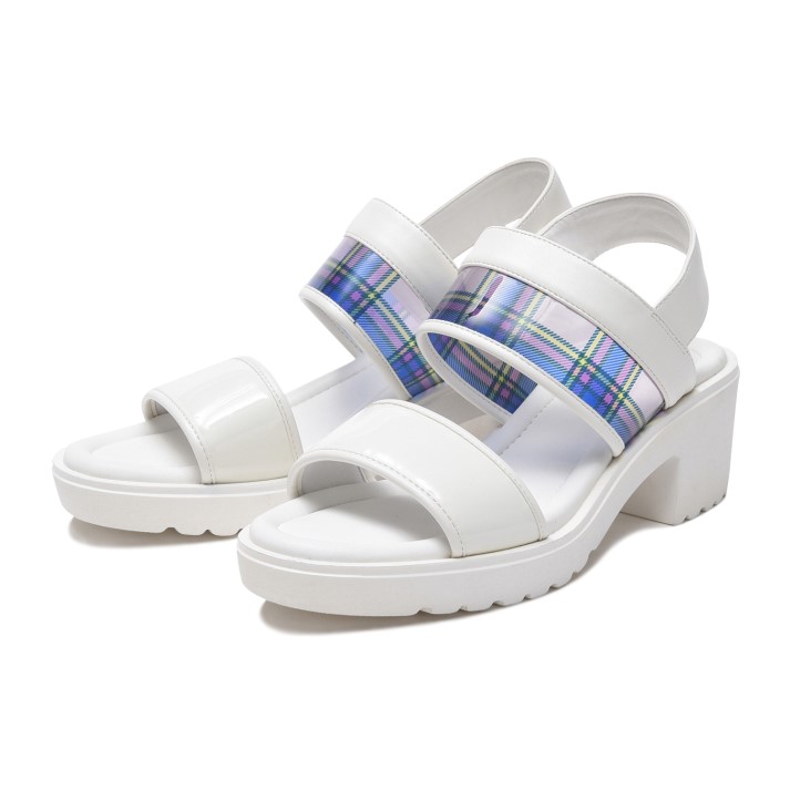 楽天市場 ジュニア Nuovo ヌオーヴォ サンダル Claer5 5 19 24 N9286j White Abc Mart楽天市場店
