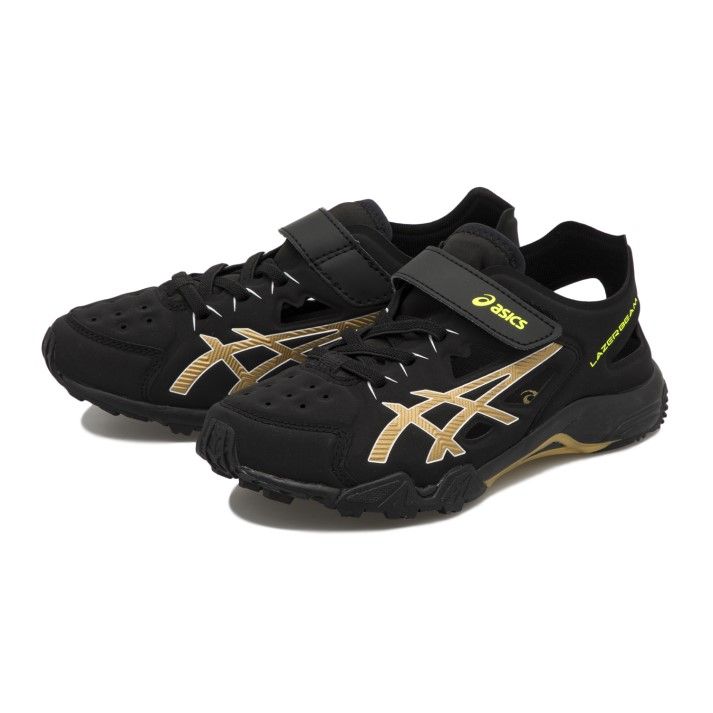 楽天市場 キッズ Asics Lazerbeam Xb 19 23 アシックス レーザービーム サンダル 1154a059 001 Bk Prgl Abc Mart楽天市場店