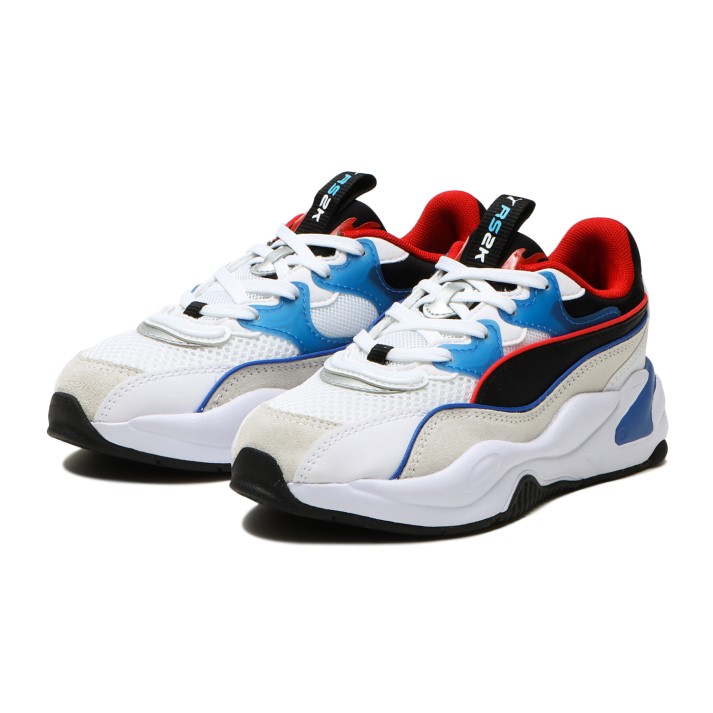 楽天市場 キッズ Puma プーマ Rs 2k Exploring Ps 17 21 アールエス ツウーケイ インターネット エクスプロ リング 02wh Lapis Blue Abc Mart楽天市場店