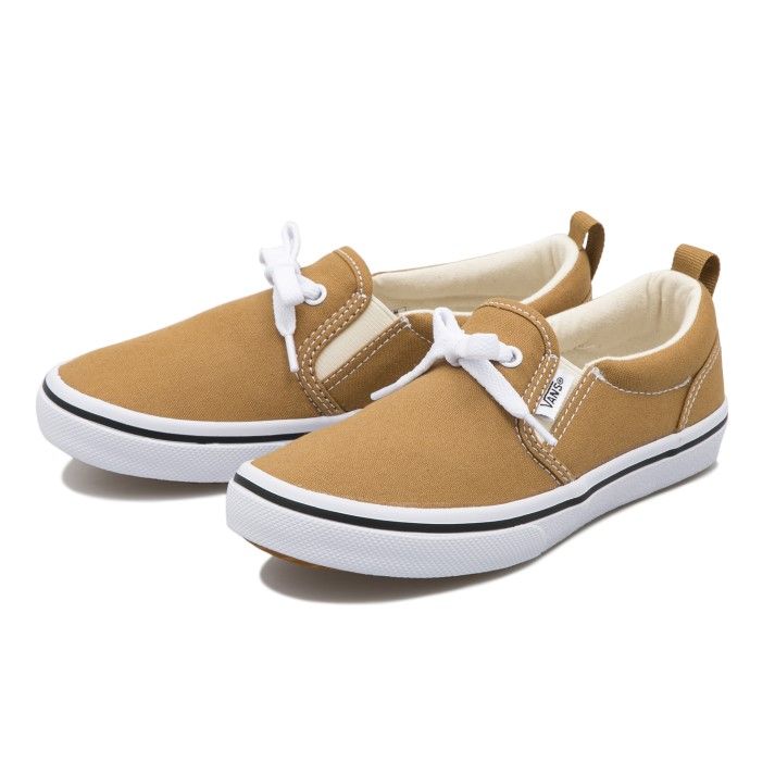 楽天市場 キッズ Vans Slip On 14 21 ヴァンズ スリッポン V98cj Calm Cinnamon Abc Mart楽天市場店
