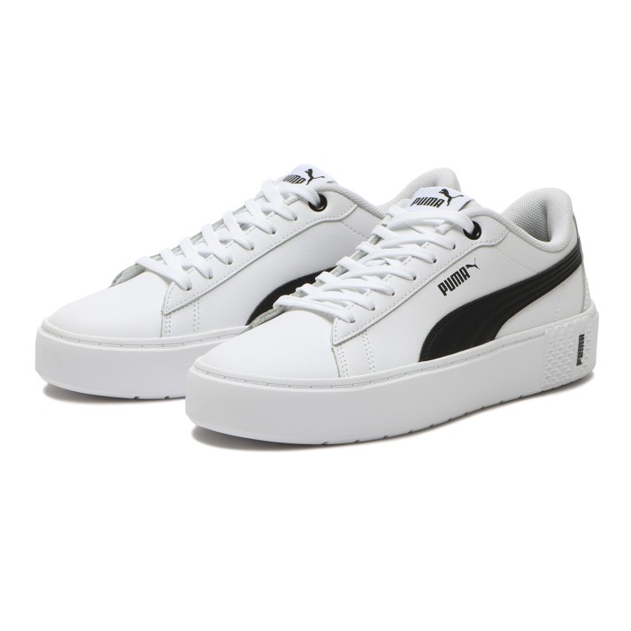 楽天市場 レディース Puma プーマ Puma Smash Platform V2 L スマッシュ プラットフォーム ブイ ツウー エル 02wh Bk Abc Mart楽天市場店