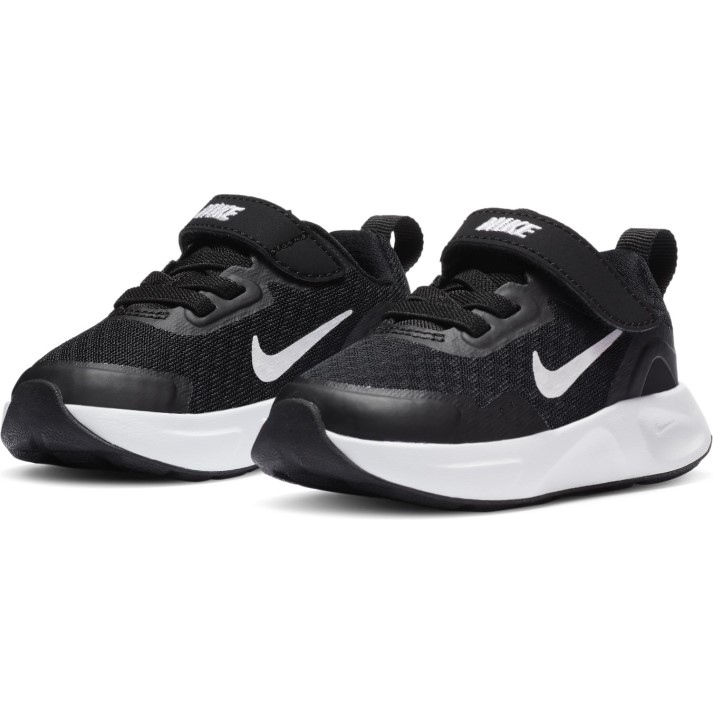 楽天市場 ベビー Nike ナイキ Wearallday Td 12 16 ナイキ ウェアオールデイ Td Cj3818 002 002black White Abc Mart楽天市場店
