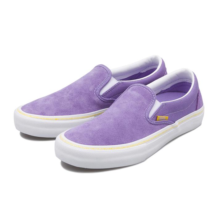 vans slip on pro purple
